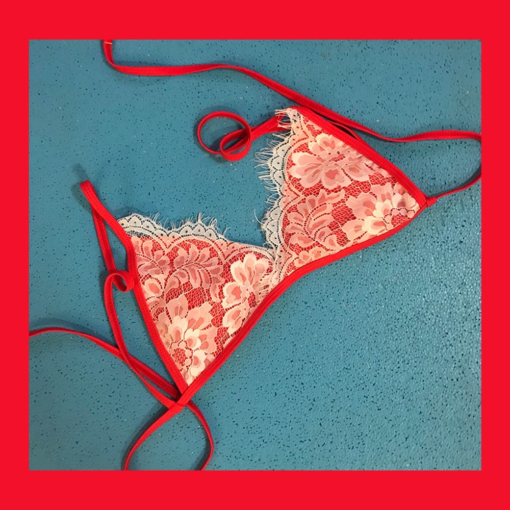 Lace Bikini Top